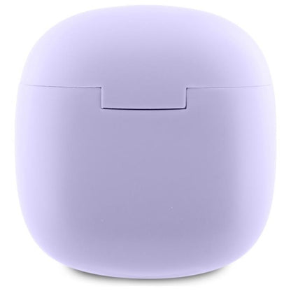 Guess Printed Classic Logo – „Bluetooth TWS“ ausinės + įkrovimo dėklas (violetinės)