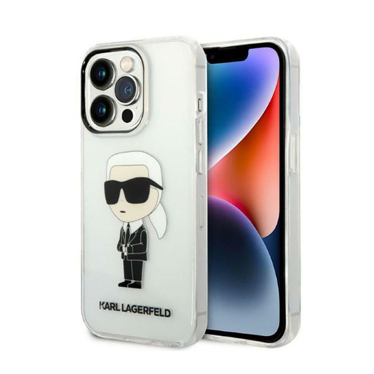 Karl Lagerfeld IML NFT Ikonik – dėklas, skirtas „iPhone 14 Pro Max“ (skaidrus)