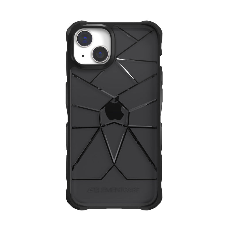 Element Case Special Ops X5 – dėklas, skirtas iPhone 14 Plus (Mil-Spec apsauga nuo kritimo) (dūminis/juodas)