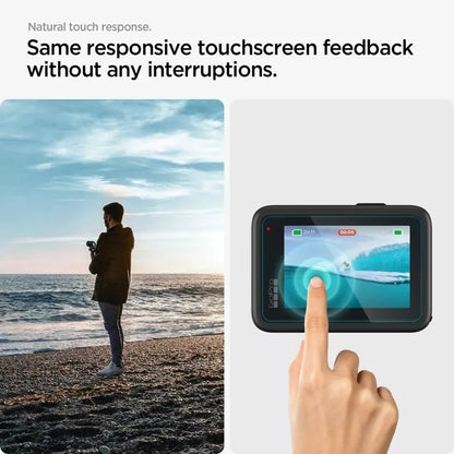 Spigen Glas.TR Slim 2-Set - Grūdintas stiklas, skirtas GoPro Hero 13 (2 rinkiniai)