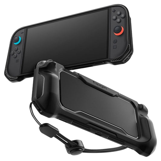Spigen Rugged Armor - Dėklas Nintendo Switch 2 (Matinė juoda)