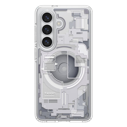 Spigen Ultra Hybrid Mag MagSafe dėklas Samsung Galaxy S26+ (Zero One White)