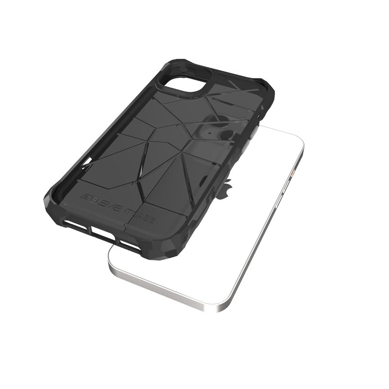 Element Case Special Ops X5 – dėklas, skirtas iPhone 14 Plus (Mil-Spec apsauga nuo kritimo) (dūminis/juodas)
