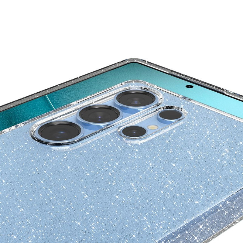 Spigen Liquid Crystal Glitter – dėklas Samsung Galaxy S25 Ultra (skaidrus)