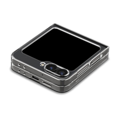 Spigen Airskin - Dėklas, skirtas Samsung Galaxy Z Flip 6 / 7 FE (skaidrus)