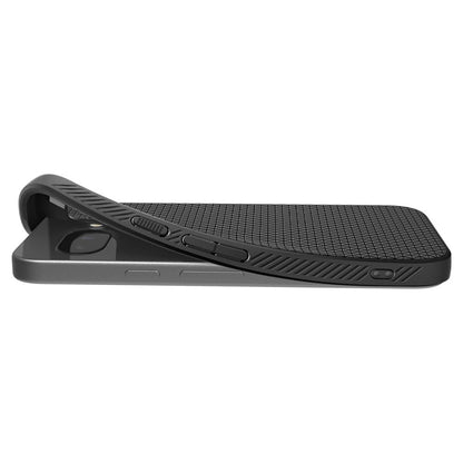 Spigen Liquid Air - dėklas, skirtas Google Pixel 9a (matinė juoda)