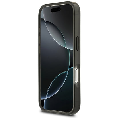 BMW M IML Metal Mygtukai Trispalvės Linijos MagSafe - dėklas iPhone 17 Pro (antracito)