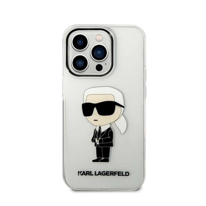Karl Lagerfeld IML NFT Ikonik – dėklas, skirtas „iPhone 14 Pro Max“ (skaidrus)