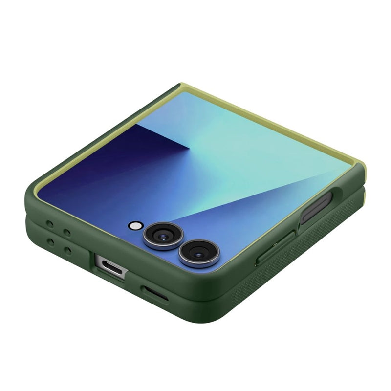 Spigen Nano Pop Mag MagSafe dėklas Samsung Galaxy Z Flip 7 (Avo Green)