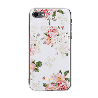 Crong Flower Case – Dėklas skirtas iPhone SE 2020 / 8 / 7 (raštai 02)