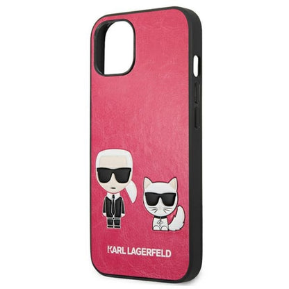 Karl Lagerfeld PU od odos Karl & Choupette Embossed - D
klas iPhone 13 Mini (Fuksija)