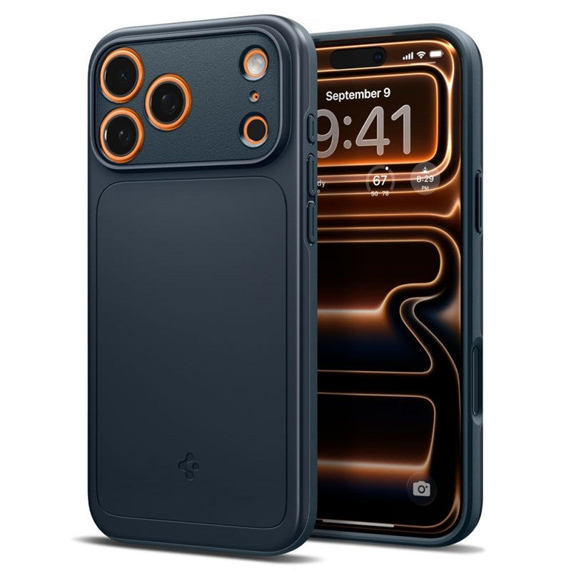 Spigen Thin Fit Mag MagSafe – Dėklas iPhone 17 Pro Max (Metal Slate)