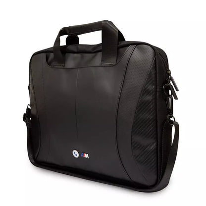 BMW Perforuotas – Nešiojamo kompiuterio tašė 16 colių (Juodas)