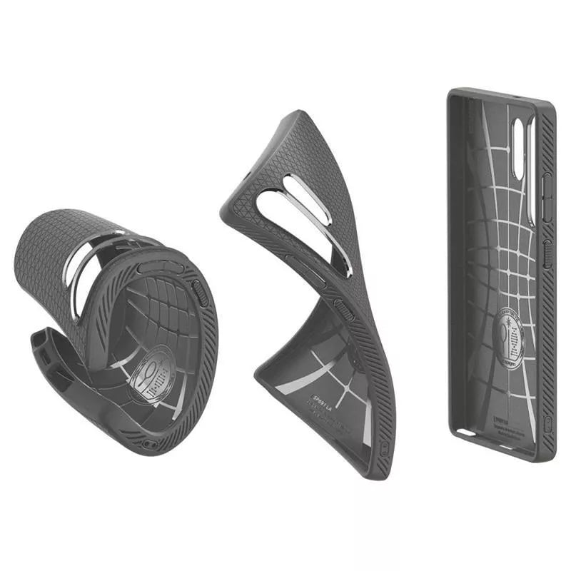 Spigen Liquid Air - Dėklas, skirtas „Samsung Galaxy S25 Ultra“ (marmuro pilka)