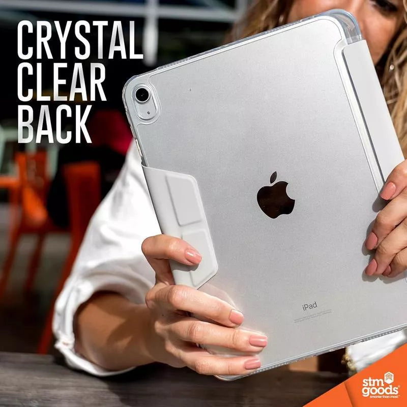 STM OPP – dėklas skirtas iPad Air 13" M3 (2025) / M2 (2024) (juodas)