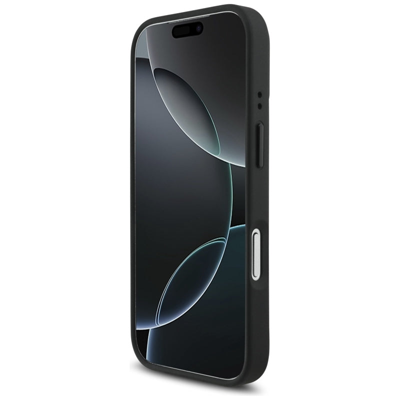 BMW M perforuotos juostelės logotipas MagSafe - iPhone 17 Pro dėklas (tamsiai mėlynas)