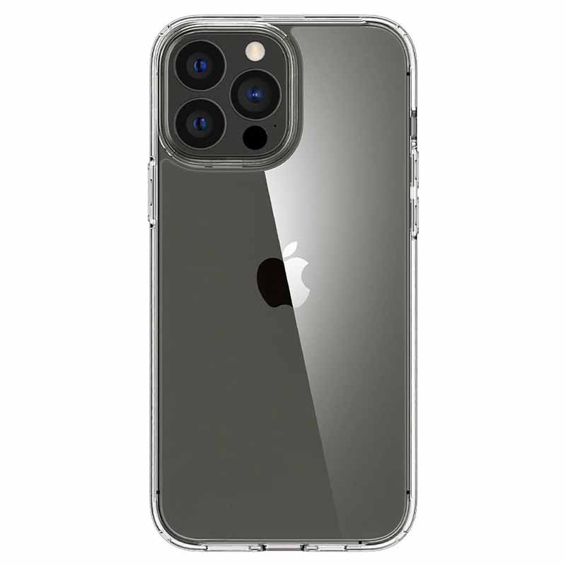 Spigen Ultra Hybrid – dėklas, skirtas „iPhone 13 Pro Max“ (skaidrus)