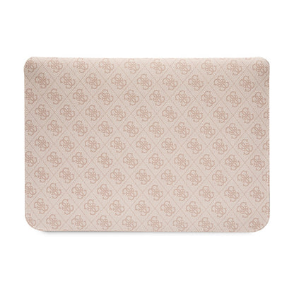 Guess 4G Stripe metalinis logotipas kompiuterio dėklas – 14" nešiojamojo kompiuterio dėklas (rožinis)