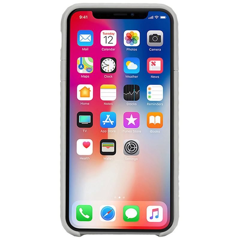 Incase Pop dėklas iPhone X (skaidrus/šiferis)