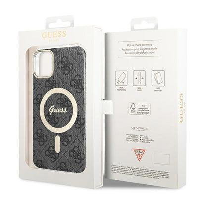 Guess 4G MagSafe – dėklas, skirtas iPhone 11 (juodas)