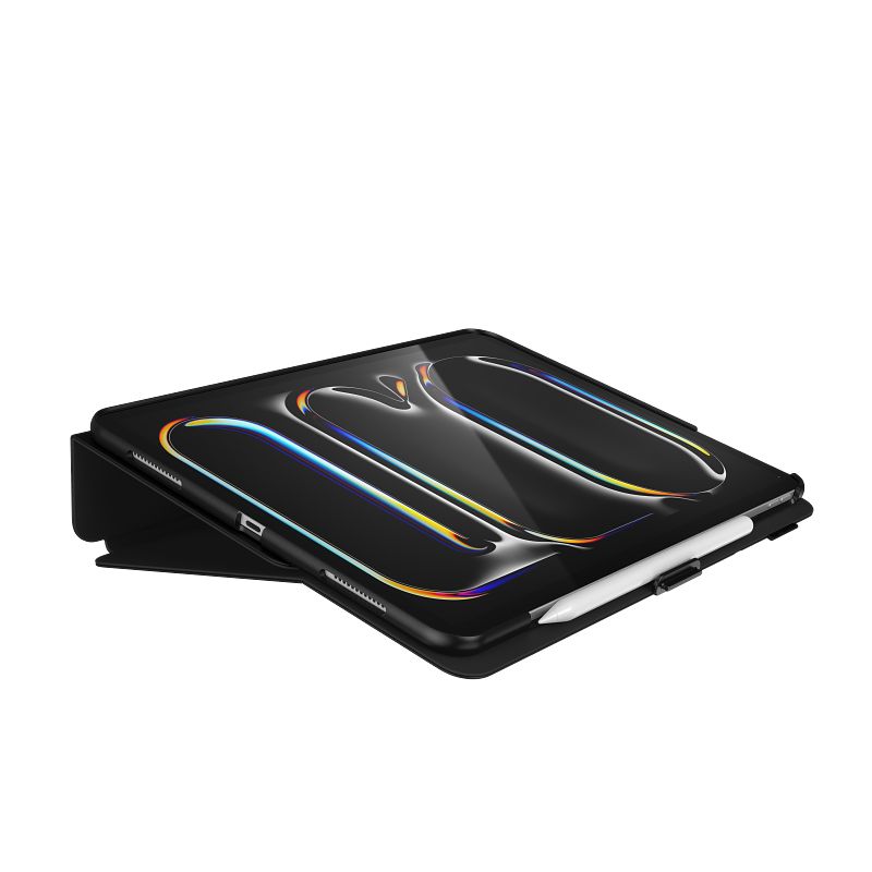 Speck Balance Folio – dėklas, skirtas iPad Pro 13" M5 (2025) / iPad Pro 13" M4 (2024) (juodas)