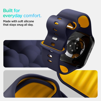 Spigen Nano Pop – Dirželis Apple Watch 44/45/46/49 mm (Mėlynių Tamsiai Mėlynas)