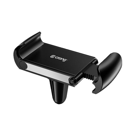 Crong Universal Smart Car Holder - Universalus automobilinis telefono laikiklis 4-6.7" (juodas)
