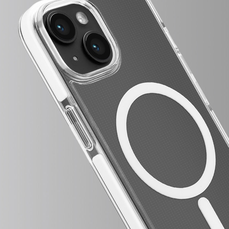 PURO LITEMAG PRO – dėklas, skirtas „iPhone 15 Plus“ su „MagSafe“ (skaidrus)