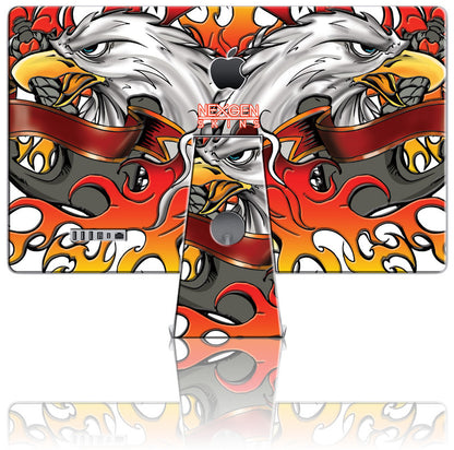Nexgen Skins su 3D efektu skirtos iMac 27 colių (Geležinis erelis 3D)