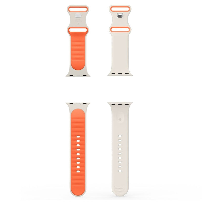 Spigen Nano Pop – Dirželis Apple Watch 44/45/46/49 mm (Oranžinis smėlio)