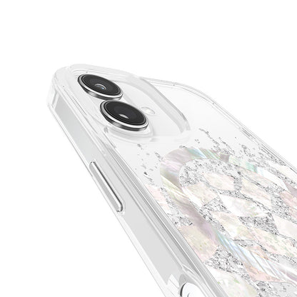 Case-Mate Karat MagSafe – dėklas, skirtas „iPhone 16“, su perlo inkrustacija („A Touch of Pearl“)