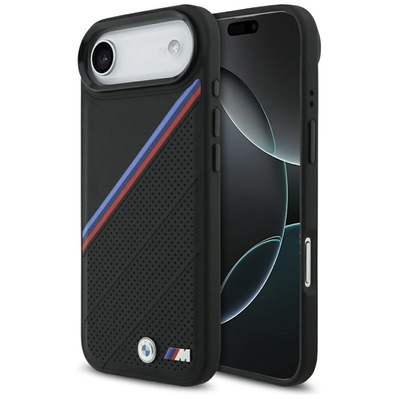 BMW M Tricolor Metalinis MagSafe dėklas - iPhone Air (Juodas)