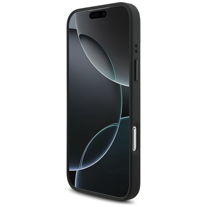 BMW M perforuotos juostelės logotipas MagSafe - iPhone 17 Pro Max dėklas (pilkas)