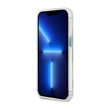 Guess Metal Outline MagSafe – "Clear" dėklas, skirtas "iPhone 13 Pro"