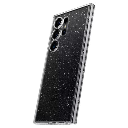Spigen Liquid Crystal Glitter – dėklas, skirtas „Samsung Galaxy S24 Ultra“ (Skaidrus)