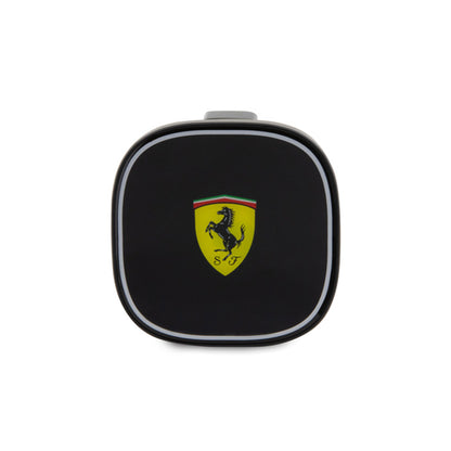 Ferrari MagSafe Collection – magnetinis automobilio laikiklis su 15 W belaidžiu įkrovimu (juodas)