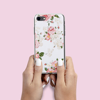 Crong Flower Case – Dėklas skirtas iPhone SE 2020 / 8 / 7 (raštai 02)