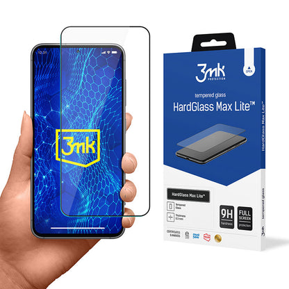 3mk HardGlass Max Lite – Grūdintas stiklas, skirtas Samsung Galaxy S24+ (Juoda)