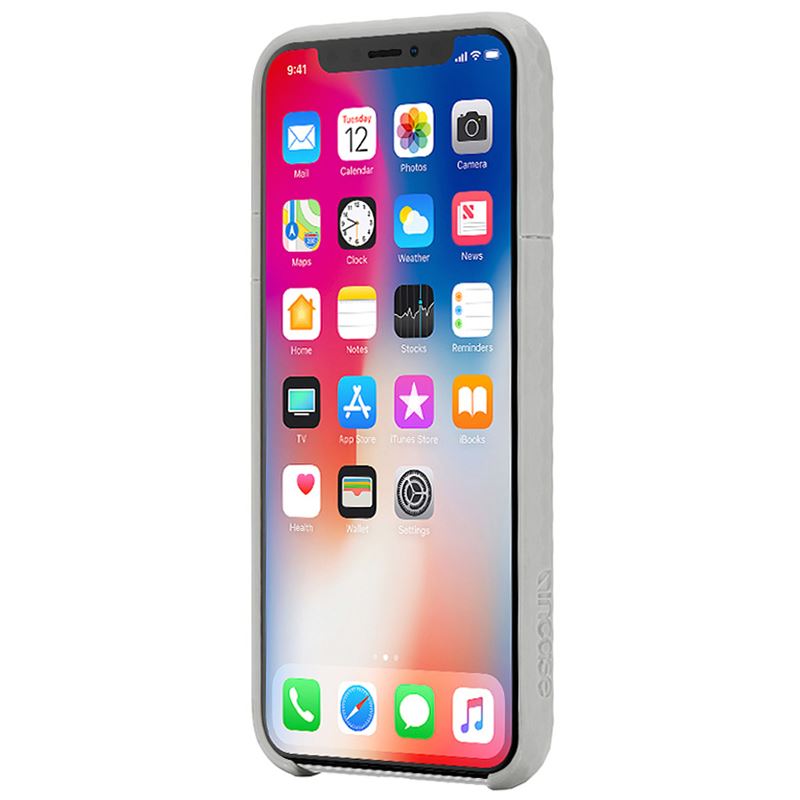Incase Pop dėklas iPhone X (skaidrus/šiferis)