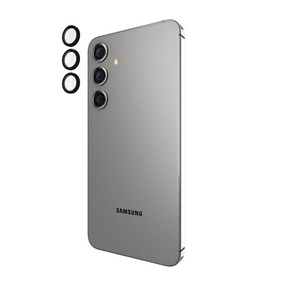 Case-Mate aliuminio žiedinis objektyvo apsauga – apsauginis stiklas, skirtas Samsung Galaxy S24+ kameros objektyvui (juoda)