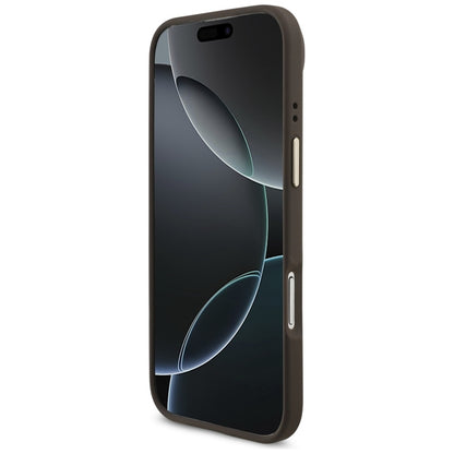 Guess 4G Big 4G Classic Logo dėklas iPhone Air (ruda / auksas)