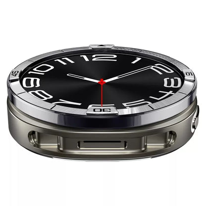 Spigen Bezel Tune Pilot - Apsauginis žiedas/korpusas, skirtas Samsung Galaxy Watch 8 44 mm (Sidabrinis)