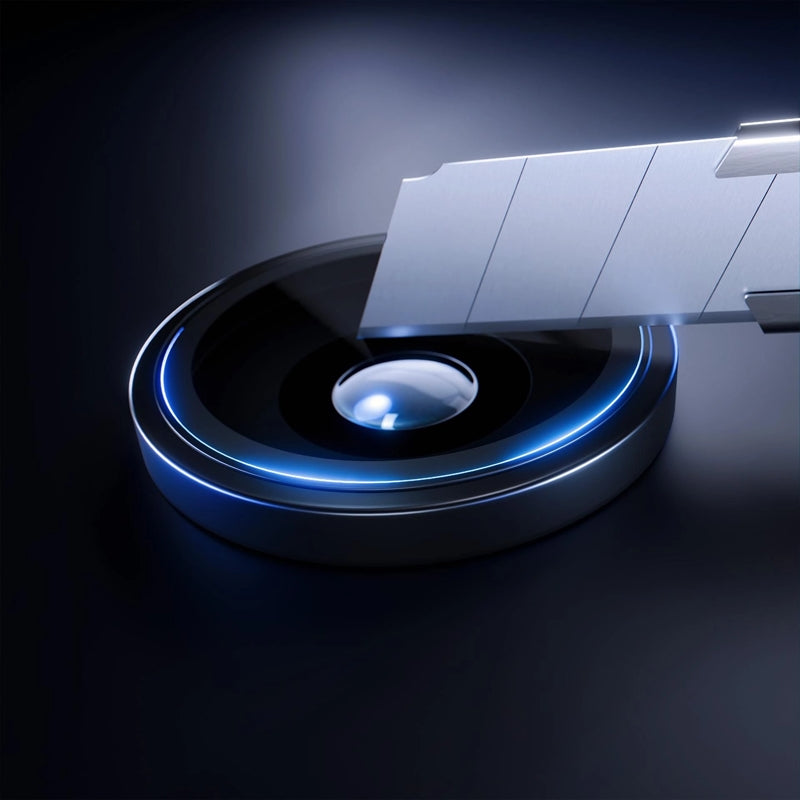 3mk Lens Protection Pro - Kameros Objektyvo Stiklas, skirtas iPhone Air (Juoda)