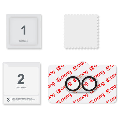 Apsauga objektyvo stiklui - Kameros ir objektyvo stiklas iPhone 17 Crong