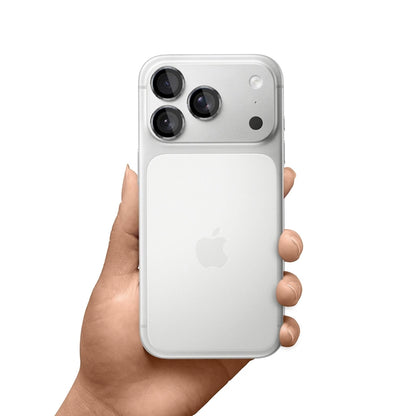 3mk Objektyvo apsauga Pro - Kameros objektyvo stiklas, skirtas iPhone 17 Pro / iPhone 17 Pro Max (Titano pilka)
