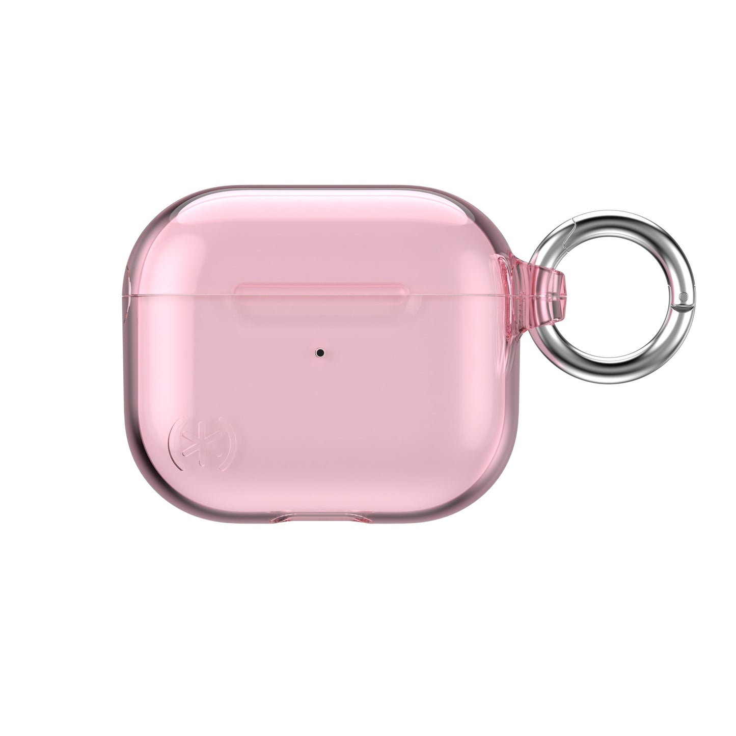 Speck Presidio Clear - dėklas „Apple Airpods 3 gen“ su „Microban“ („Icy Pink“)