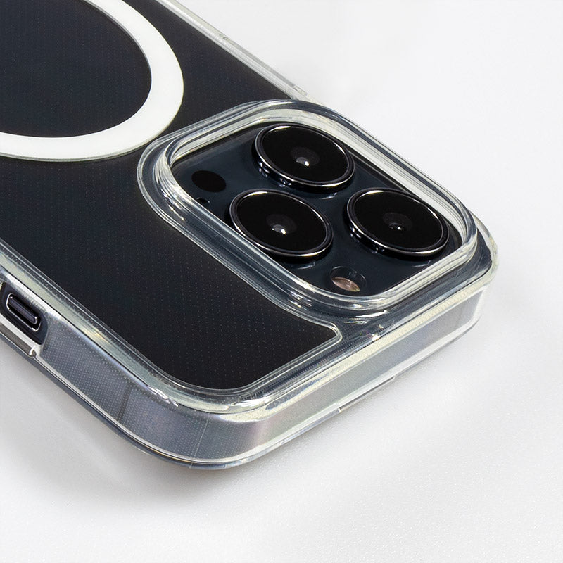 Crong Clear MAG Cover magnetinis dėklas iPhone 13 mini (skaidrus)