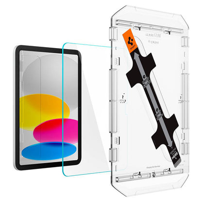 Spigen GLAS.TR EZ FIT - Grūdintas stiklas, skirtas Apple iPad 11” (2025) / 10.9" (2022) (skaidrus)