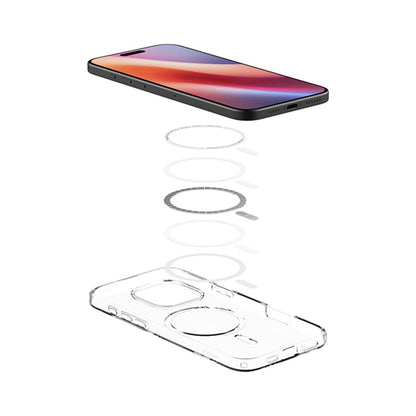 Spigen Liquid Crystal Mag MagSafe - dėklas, skirtas iPhone 16 Pro Max (permatomas)