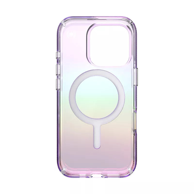 Speck Presidio2 Lux MagSafe – dėklas, skirtas iPhone 16 Pro (nuostabi violetinė / skaidri)